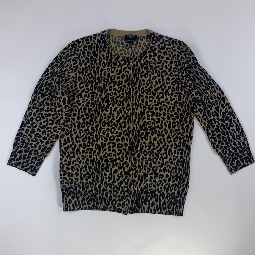 Talbots Cardigan Sweater Med